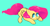 Size: 4120x2151 | Tagged: safe, artist:1eg, imported from derpibooru, fluttershy, pegasus, pony, female, folded wings, looking at you, looking up, mare, needs more saturation, prone, simple background, smiling, solo, three-quarter view, wings