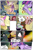 Size: 1800x2740 | Tagged: safe, artist:candyclumsy, imported from derpibooru, princess celestia, spike, twilight sparkle, alicorn, dragon, ghost, pony, comic:celestia's cronenberg, angry, canterlot, canterlot castle, casting, comic, commissioner:bigonionbean, confusion, dialogue, dragon eyes, dragoness, dragonified, enraged, female, jewelry, loving gaze, magic, possessed, regalia, shocked, smoke, snorting, species swap, spirit, transformation, twilidragon, twilight sparkle (alicorn), writer:bigonionbean