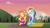 Size: 1986x1125 | Tagged: safe, imported from derpibooru, screencap, rainbow dash, sunset shimmer, equestria girls, equestria girls series, wake up!, spoiler:choose your own ending (season 2), spoiler:eqg series (season 2), barefoot, clothes, feet, female, mountain, pants, soles, wake up!: rainbow dash, yoga mat, yoga pants
