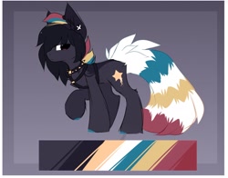 Size: 1920x1509 | Tagged: safe, artist:little-sketches, artist:php146, imported from derpibooru, oc, oc only, oc:masashi, earth pony, pony, alternate design, male, reference sheet, solo, stallion