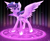 Size: 7000x5700 | Tagged: safe, artist:kids-in-the-corner, artist:those kids in the corner, imported from derpibooru, twilight sparkle, twilight sparkle (alicorn), alicorn, pony, absurd resolution, female, glow, glowing, looking at you, magic, magic circle, mare, runes, solo, standing, wings