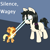 Size: 1000x1000 | Tagged: safe, artist:scraggleman, imported from derpibooru, applejack, oc, oc:floor bored, earth pony, pony, chest fluff, explosion, eye beams, female, glowing eyes, laser, mare, ponified meme, simple background, size difference, smol, text, wagie