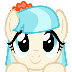 Size: 2400x2400 | Tagged: safe, artist:cheezedoodle96, imported from derpibooru, part of a set, coco pommel, earth pony, pony, .svg available, boop bait, bust, close-up, cocobetes, cute, daaaaaaaaaaaw, female, hooves on the table, looking at you, mare, peekaboo, peeking, portrait, simple background, solo, svg, this will end in boops, this will end in cuddles, this will end in kisses, this will end in snuggles, transparent background, vector, wide eyes