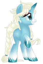 Size: 1644x2435 | Tagged: safe, artist:crystal-tranquility, imported from derpibooru, oc, oc only, oc:snow spell, pony, unicorn, female, mare, not elsa, simple background, solo, transparent background