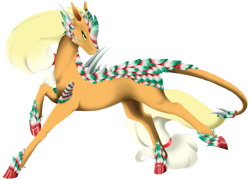 Size: 6523x4700 | Tagged: safe, artist:oneiria-fylakas, imported from derpibooru, applejack, original species, perem, absurd resolution, female, simple background, solo, species swap, transparent background