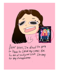 Size: 750x1000 | Tagged: safe, artist:snackcracklepop, imported from derpibooru, comic:travel thru time, equestria girls, cancellation, meme, steven universe, together breakfast, uncomfortable steven face