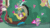 Size: 854x480 | Tagged: safe, imported from derpibooru, screencap, discord, spike, draconequus, the break up breakdown, animated, bottle, duo, glasses, heart, raised eyebrow, ship in a bottle
