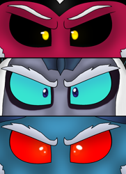 Size: 1224x1687 | Tagged: safe, artist:alexeigribanov, imported from derpibooru, grogar, lord tirek, storm king, my little pony: the movie, antagonist, close-up, closeup on the face, extreme close up, extreme close-up, eye, eyebrows, eyes