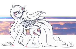 Size: 1865x1219 | Tagged: safe, artist:hellishprogrammer, artist:maximkoshe4ka, imported from derpibooru, oc, oc only, pegasus, pony, male, solo, stallion, unshorn fetlocks