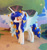 Size: 797x850 | Tagged: safe, artist:krowzivitch, imported from derpibooru, oc, oc only, oc:roxy lovli pop, alicorn, butterfly, pony, alicorn oc, colored hooves, female, figurine, mare, solo, toy