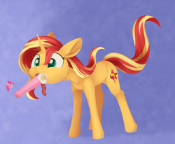 Size: 2476x2044 | Tagged: safe, artist:dusthiel, imported from derpibooru, pinkie pie, sunset shimmer, earth pony, pony, unicorn, bacon, disembodied hoof, eating, egg, food, meat, omnivore sunset, ponies eating meat