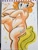 Size: 1565x2048 | Tagged: safe, artist:dimfann, imported from derpibooru, oc, oc only, oc:uhhhh, earth pony, pony, solo, traditional art