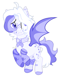 Size: 1011x1185 | Tagged: safe, artist:mintoria, imported from derpibooru, oc, oc only, oc:apollo, bat pony, pony, base used, clothes, male, simple background, socks, solo, stallion, transparent background