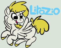 Size: 618x492 | Tagged: safe, artist:lirazio, imported from derpibooru, oc, oc only, alicorn, pony, alicorn oc, ponysona, solo