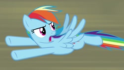 Size: 1920x1080 | Tagged: safe, imported from derpibooru, screencap, rainbow dash, pony, daring doubt, female, mare, solo