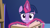 Size: 1920x1080 | Tagged: safe, imported from derpibooru, screencap, twilight sparkle, twilight sparkle (alicorn), alicorn, pony, growing up is hard to do, book, concerned, female, frown, glowing hor, glowing horn, horn, looking at you, magic, magic aura, mare, solo, telekinesis