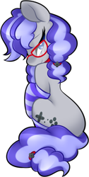 Size: 1149x2285 | Tagged: safe, artist:scarlet-spectrum, imported from derpibooru, oc, oc only, oc:cinnabyte, pony, adorasexy, adorkable, bandana, cinnabetes, clothes, cute, dork, female, glasses, mare, ocbetes, pigtails, sexy, simple background, sitting, socks, solo, striped socks, transparent background