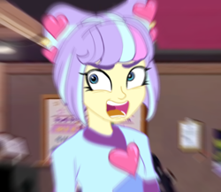 Size: 600x520 | Tagged: safe, artist:kul, deleted from derpibooru, imported from derpibooru, supernova zap, equestria girls, equestria girls series, sunset's backstage pass!, spoiler:eqg series (season 2), blurry, meme, solo, su-z