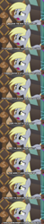 Size: 1024x5184 | Tagged: safe, edit, edited screencap, imported from derpibooru, screencap, derpy hooves, pony, slice of life (episode), comic, female, mailmare, mailpony, screencap comic, seinfeld, solo