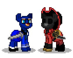 Size: 250x200 | Tagged: safe, artist:venombronypl, imported from derpibooru, pony, pony town, pyro, simple background, spy, team fortress 2