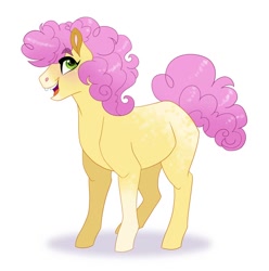 Size: 890x898 | Tagged: safe, artist:cascayd, imported from derpibooru, li'l cheese, pony, the last problem, female, male, simple background, solo, tooth gap, white background