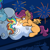 Size: 2000x2000 | Tagged: safe, artist:midnightpremiere, imported from derpibooru, rainbow dash, scootaloo, pegasus, pony, 4th of july, cloud, dock, duo, female, filly, fireworks, holiday, hoof hold, mare, offscreen character, on a cloud, prank, sitting, sitting on a cloud, smiling, smirk, solo focus, sparkler (firework), this will end in a time-out, this will end in pain, this will end in tears and/or death and/or covered in tree sap