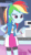 Size: 286x515 | Tagged: safe, imported from derpibooru, screencap, rainbow dash, equestria girls, guitar centered, animated, cropped, female, gif, solo
