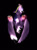 Size: 2863x3859 | Tagged: safe, artist:pipoupip, imported from derpibooru, part of a set, twilight sparkle, alicorn, pony, big crown thingy, black background, book, disintegration, element of magic, female, floppy ears, glowing horn, hoof on chest, hooves to the chest, horn, jewelry, magic, mare, open mouth, regalia, simple background, solo, starry eyes, telekinesis, twilight sparkle (alicorn), wingding eyes