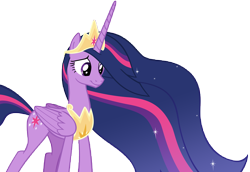 Size: 14212x9805 | Tagged: safe, artist:andoanimalia, imported from derpibooru, twilight sparkle, alicorn, pony, the last problem, absurd resolution, female, mare, older, older twilight, princess twilight 2.0, simple background, smiling, solo, transparent background, twilight sparkle (alicorn), vector