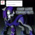 Size: 800x800 | Tagged: safe, artist:crispokefan, imported from derpibooru, oc, oc only, oc:pun, earth pony, pony, ask pun, agent 707, angry, armor, ask, ears back, female, floppy ears, glare, gradient background, gritted teeth, mare, night guard armor, solo