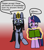 Size: 1024x1160 | Tagged: artist needed, safe, imported from derpibooru, twilight sparkle, oc, oc:rabbi bloom, alicorn, pony, unicorn, book, comic, dialogue, female, gradient background, jew, magic, male, mare, rabbi, simple background, solo, speech bubble, stallion, telekinesis, twilight sparkle (alicorn)
