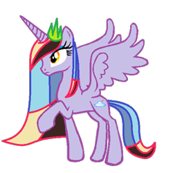 Size: 720x720 | Tagged: source needed, safe, artist:cruz-ramirez-951, edit, imported from derpibooru, oc, oc only, oc:sonata daisy, alicorn, pony, 2020 community collab, derpibooru community collaboration, alicorn oc, female, horn, mare, mary sue, orange eyes, simple background, solo, transparent background