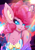 Size: 1358x1920 | Tagged: safe, artist:rariedash, imported from derpibooru, pinkie pie, anthro, earth pony, alternative cutie mark placement, breasts, chest fluff, cleavage, cleavage fluff, clothes, cutie mark, cutie mark on shoulder, ear fluff, eyes closed, female, looking at you, mare, open mouth, shoulder cutie mark, smiling, solo