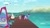 Size: 1920x1080 | Tagged: safe, imported from derpibooru, screencap, spike, twilight sparkle, twilight sparkle (alicorn), alicorn, dragon, pony, the point of no return, bag, pier, saddle bag, winged spike, wings