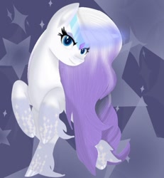 Size: 671x727 | Tagged: safe, artist:letsmakeanoc, imported from derpibooru, rarity, pony, leak, spoiler:g5, accessories, accessory, female, g5, g5 concept leak style, g5 concept leaks, gradient mane, jewelry, mare, rarity (g5 concept leak), rarity (g5), redesign, solo, tiara