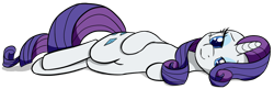 Size: 1156x376 | Tagged: safe, artist:zigorsun, imported from derpibooru, rarity, pony, unicorn, bedroom eyes, cute, female, looking at you, lying down, mare, raribetes, simple background, solo, transparent background