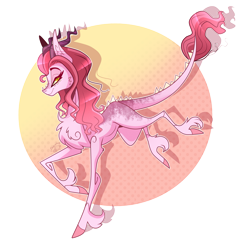 Size: 2839x2811 | Tagged: safe, artist:sugaryicecreammlp, imported from derpibooru, oc, oc only, oc:victoria heart, dracony, dragon, hybrid, pony, female, solo, unshorn fetlocks