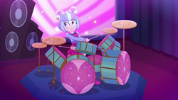 Size: 1920x1080 | Tagged: safe, imported from derpibooru, screencap, supernova zap, equestria girls, equestria girls series, sunset's backstage pass!, spoiler:eqg series (season 2), drums, female, musical instrument, solo