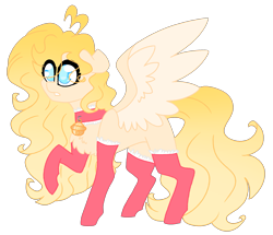 Size: 3027x2601 | Tagged: safe, artist:crazysketch101, imported from derpibooru, oc, oc only, oc:bella, pegasus, pony, bell, bell collar, blind, chest fluff, collar, redesign, simple background, solo, transparent background