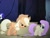 Size: 4032x3024 | Tagged: safe, imported from derpibooru, screencap, applejack, fluttershy, rarity, earth pony, pegasus, pony, unicorn, dragonshy, female, freckles, looking back, mare, open mouth, photo, picture of a screen, raised hoof, smiling