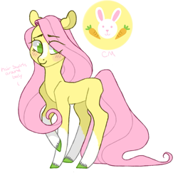 Size: 843x818 | Tagged: safe, artist:jellybeanbullet, imported from derpibooru, fluttershy, earth pony, pony, leak, spoiler:g5, earth pony fluttershy, female, fluttershy (g5 concept leak), fluttershy (g5), g5, g5 concept leak style, g5 concept leaks, mare, redesign, simple background, solo, white background