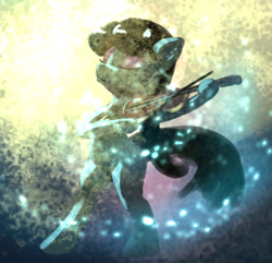 Size: 1557x1500 | Tagged: safe, artist:xbi, imported from derpibooru, octavia melody, earth pony, pony, 30 minute art challenge, bipedal, color porn, female, musical instrument, playing, playing instrument, playing music, solo, violin