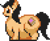 Size: 304x248 | Tagged: safe, artist:kelvin shadewing, imported from derpibooru, oc, oc only, oc:ran constantine, earth pony, pony, adorafatty, bhm, famboy, fat, male, obese, pixel art, simple background, sprite, transparent background