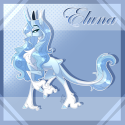 Size: 3000x3000 | Tagged: safe, artist:sugaryicecreammlp, imported from derpibooru, oc, oc only, oc:eluna, pony, unicorn, female, mare, solo, unshorn fetlocks