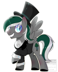 Size: 2412x2996 | Tagged: safe, artist:manella-art, imported from derpibooru, oc, oc only, oc:octaver, pegasus, pony, base used, male, simple background, solo, stallion, transparent background