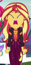 Size: 470x970 | Tagged: safe, imported from derpibooru, screencap, sunset shimmer, equestria girls, equestria girls series, sunset's backstage pass!, spoiler:eqg series (season 2), cropped, female