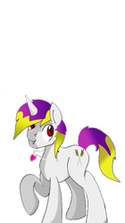 Size: 327x582 | Tagged: safe, artist:exodanexus, imported from derpibooru, oc, oc only, oc:exo, cat, pony, unicorn, vampire, vampony, jewelry, male, necklace, raised hoof, simple background, solo, stallion, transparent background