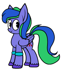 Size: 422x491 | Tagged: safe, artist:tridashie, derpibooru exclusive, imported from derpibooru, oc, oc only, oc:felicity stars, pegasus, pony, female, simple background, solo, transparent background