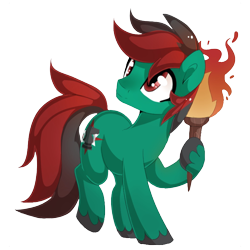 Size: 3200x3200 | Tagged: safe, artist:xsidera, edit, editor:ciaran, imported from derpibooru, oc, oc only, oc:forest farseer, earth pony, pony, 2020 community collab, derpibooru community collaboration, aurelleah fan club, male, simple background, solo, transparent background