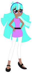 Size: 262x594 | Tagged: safe, artist:antopainter14, artist:chlaneyt, artist:cookiechans2, imported from derpibooru, human, equestria girls, barely eqg related, base used, bliss (powerpuff girls 2016), cartoon network, clothes, crossover, dress, equestria girls style, equestria girls-ified, headband, leggings, powerpuff girls 2016, purple dress, shoes, the powerpuff girls